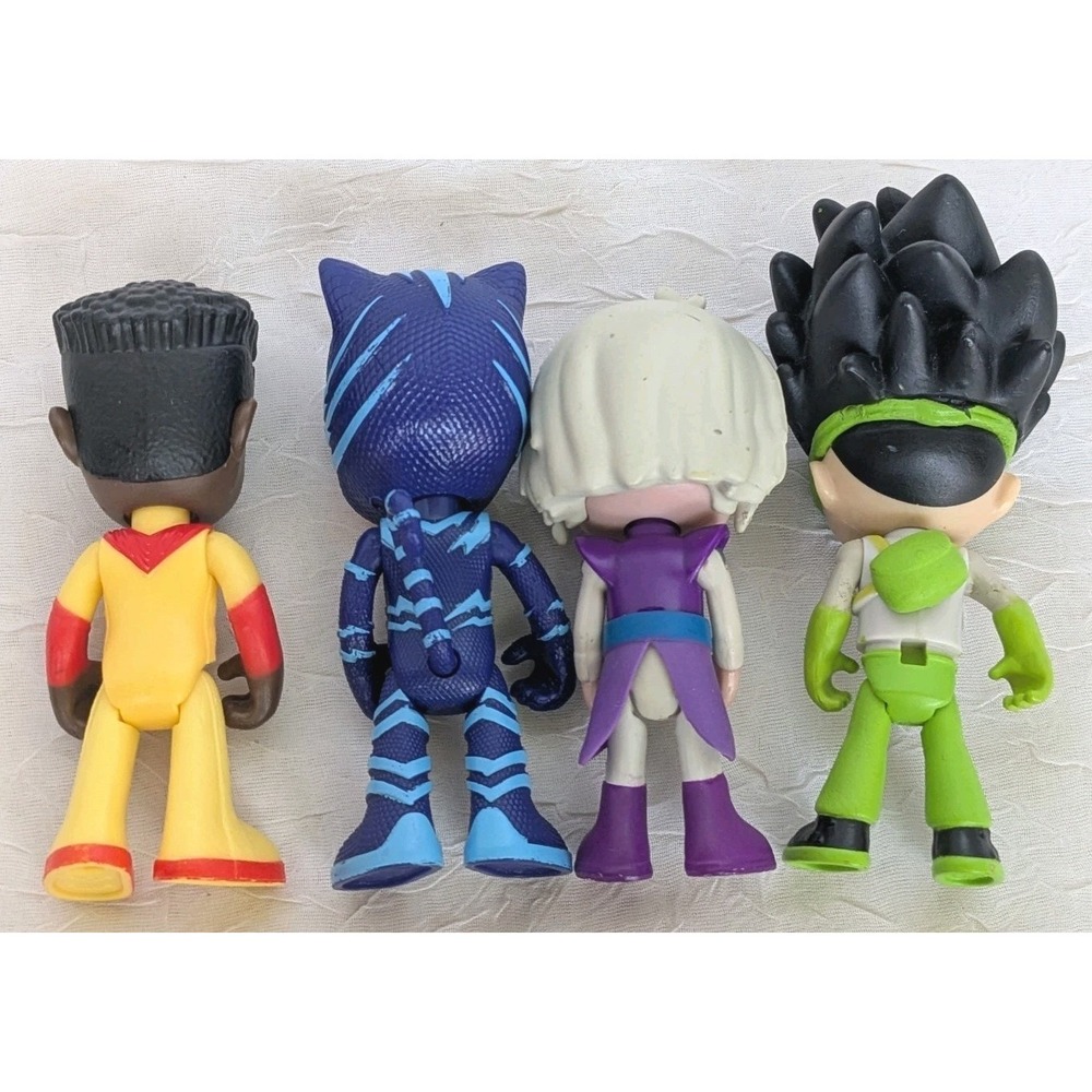 PJ Masks Figures Newton Star Meow Kitty Luna Girl Pets Romeo Cat Boy Mini Toys - Picture 9 of 13